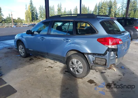 2011 Subaru Outback 2.5I из США, поврежденный, VIN 4S4BRBAC8B3366580